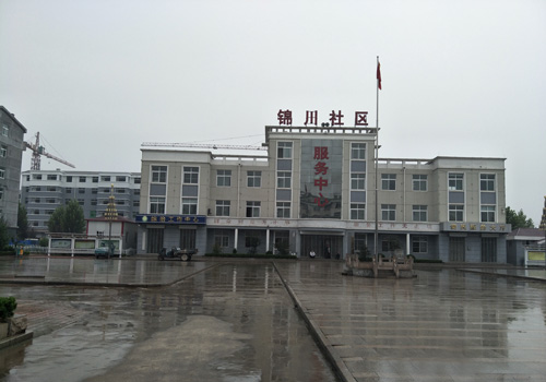 山東趙官錦川社區木門項目