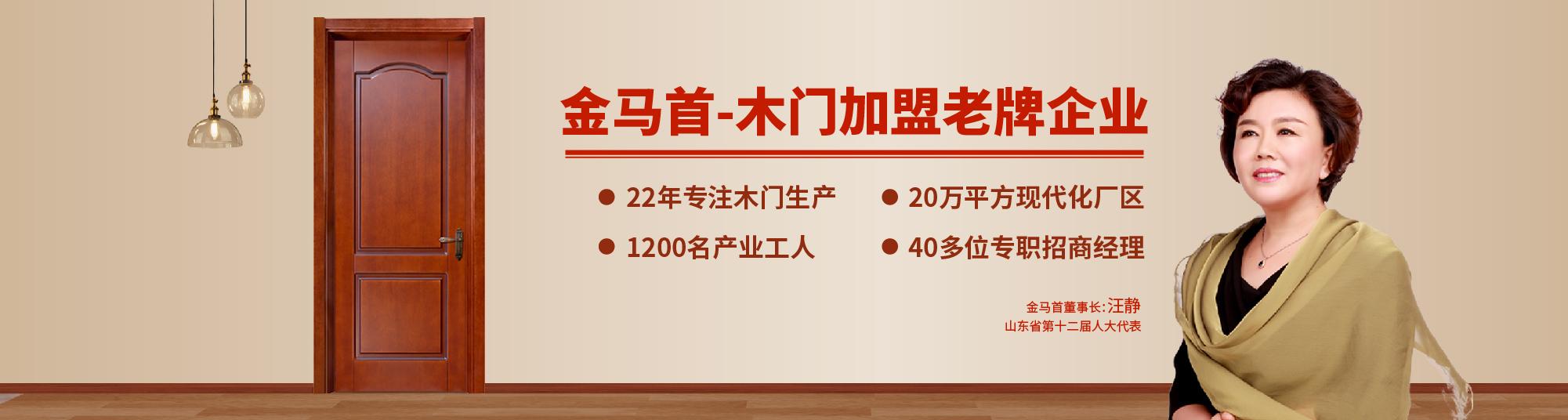 金馬首-中國木門加盟品牌